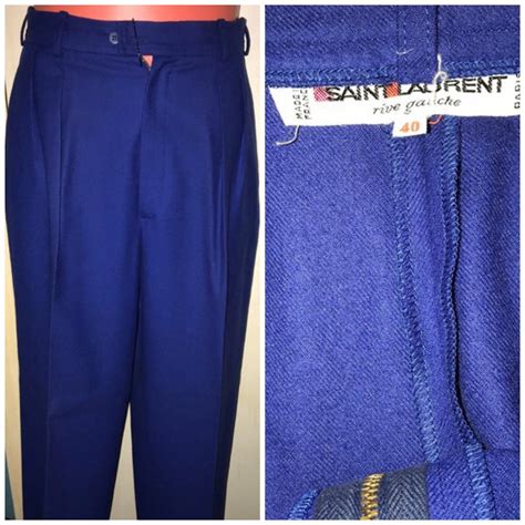 Yves Saint Laurent Rive Gauche Vintage Pants 